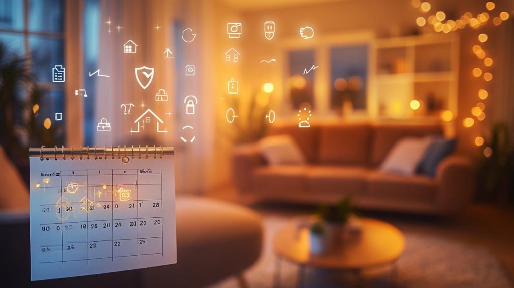 Vérification des délais sur un calendrier pour une assurance habitation absence prolongée